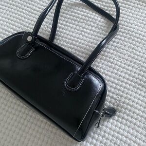8 Other Reasons Mia Black Bowling Bag Shoulder Purse